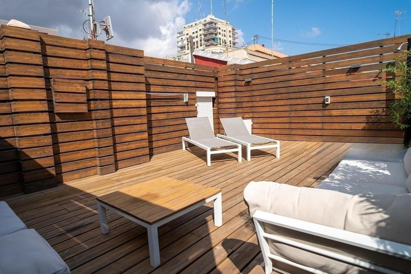 Atico Con Terraza Y Jacuzzi En El Centro Lejlighed Valencia Værelse billede